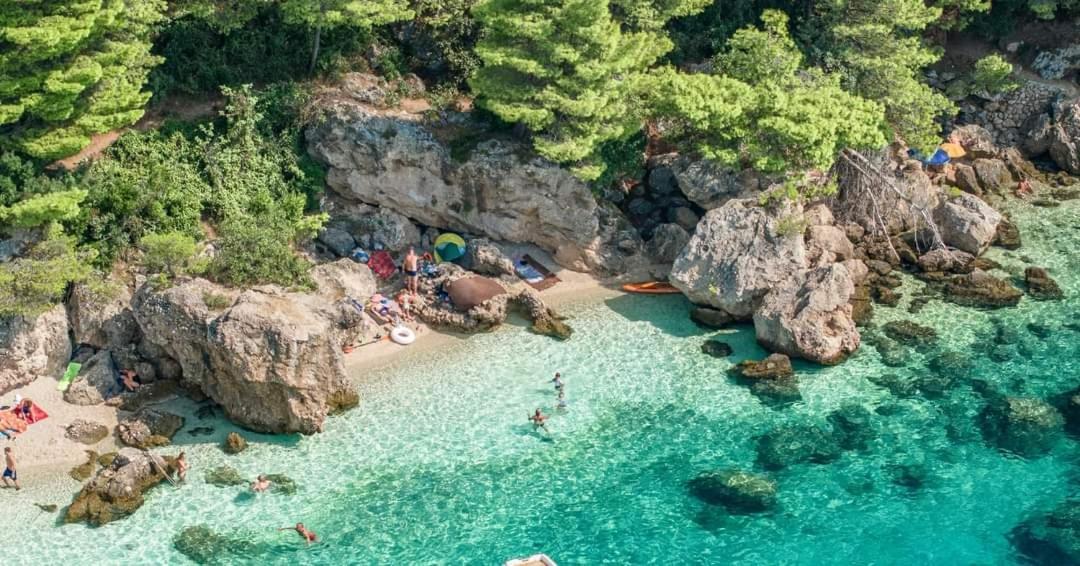 Apartment Villa Mirna Makarska Eksteriør bilde
